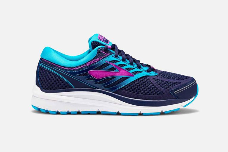 Brooks Addiction 13 Road Running Shoes - Women's - Multicolor (95023-JVGN)